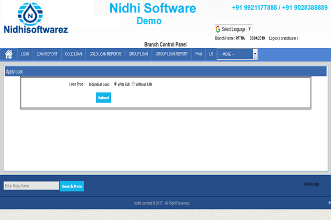 nidhi software